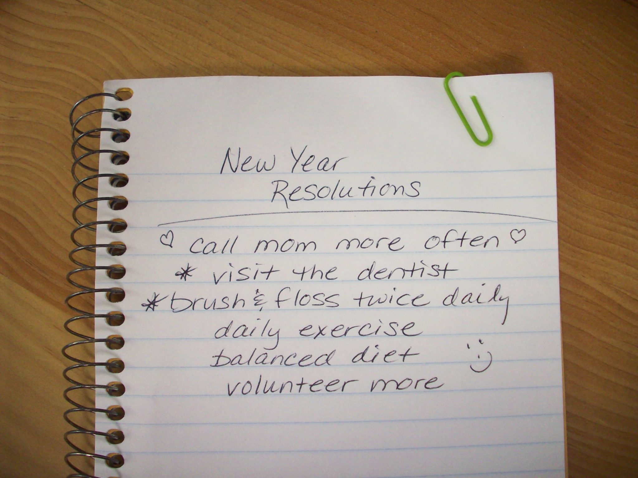 Resolutions at Seasons of Smiles Dental