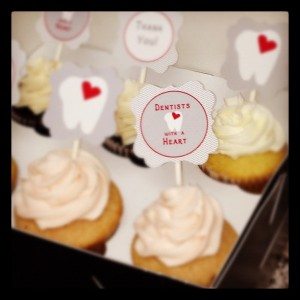 A little gift from Dessert Diva's Dentist with a Heart.