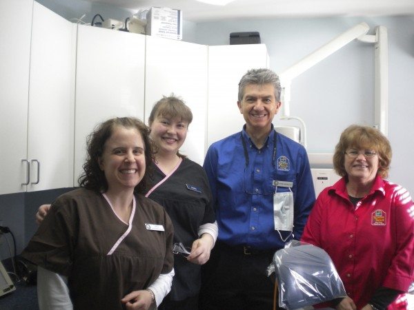 Seasons of Smiles Staff at Seasons of Smiles Dental helps out with dentists with a heart.