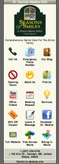 Mobile Website