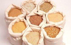 Bags of foods that are rich in Phytic Acid