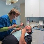 We feel very fortunate to have Dara helping us out. Dara is our hygienist and normally would not be helping us out with this project. Her specialty is cleaning teeth. But Dara worked many years for Zanca Orthodoncs, where she learned how to take intraoral photos.