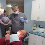 D Day is here — Delivery Day! Mike gets to take his dentures home.