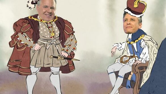Battle of the Smiles – Jon Stewart vs. Rush Limbaugh