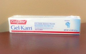 A Box of Colgate's Gel Kam