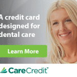 A credit card designed for dental care / So you can get the care you need