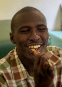 When in Kenya, brush your teeth like the Kenyan's do!