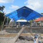 While we were doing the heavy lifting, we heard rumor that there was some work being done elsewhere on church construction.?