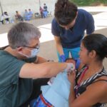 Dr. Norman Medina at work.