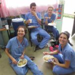 Lunch break while on Maranatha Mission Trip.