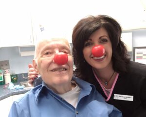 Art Thomas and Michelle Red Nose Day 2016