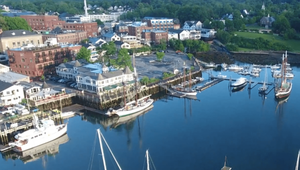 Top of the morning to you from Camden Maine.