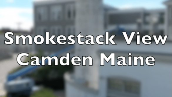 Have you ever seen the top of the smokestack in Camden Maine?