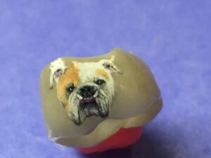 Bull Dog - Tooth Tattoo