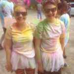 Good sports! Color Run Rockport Maine 2017