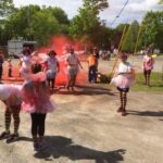 The "red" station - Color Run 2017 Rockport Maine