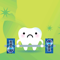 Sugarfree gum helps tooth mineralization