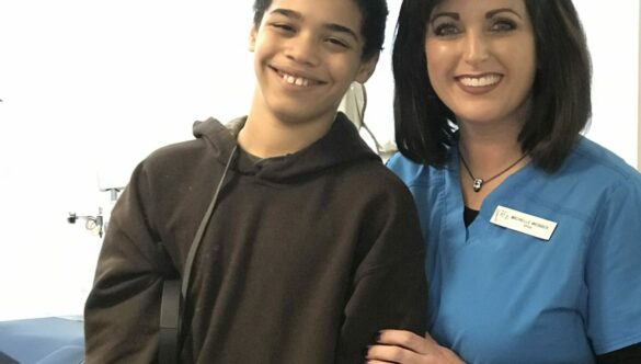 Michelle Saves A Smile!