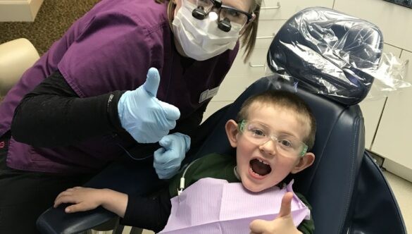 Welcome to the Cavity-Free Club, Josh and Oliver!