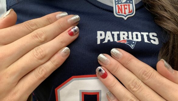 Free New England Patriots manicure kit at Seasons of Smiles Dental