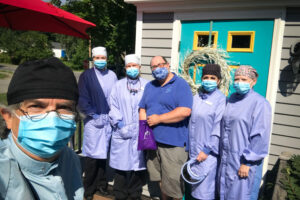The Maine Dental Association comes bringing gifts.