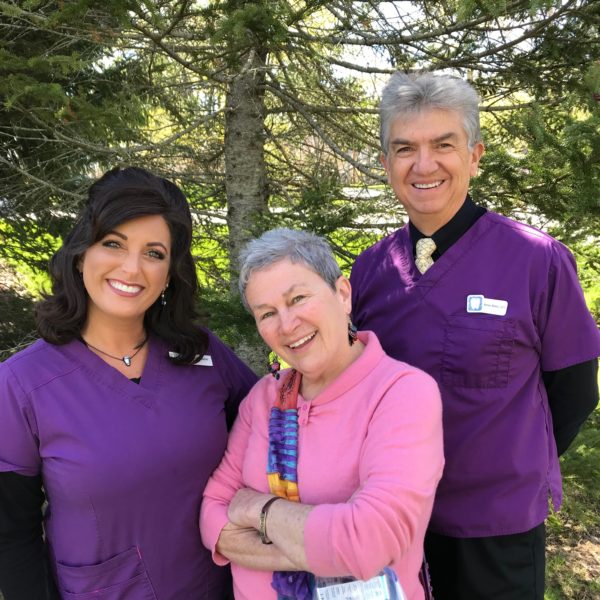 A smile makeover for our patient Beverly