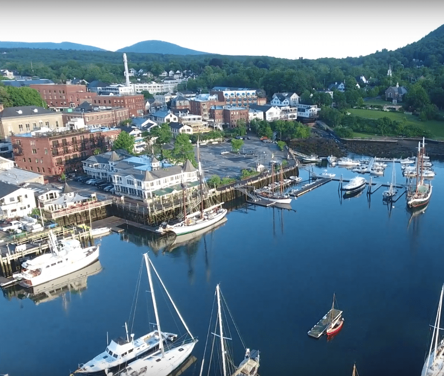 Top of the morning to you from Camden Maine.