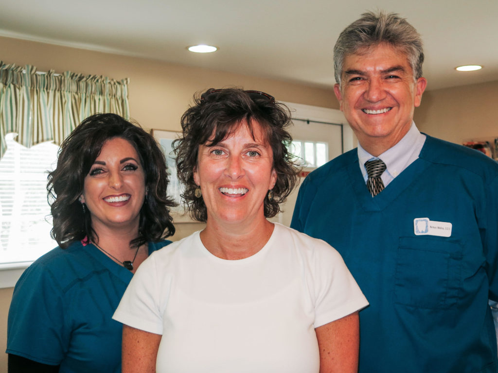 Carmine Greenrose with Michelle Webber and Dr. Medina.