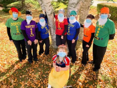 Staying safe at Halloween! Living through the Pandemic of 2020.