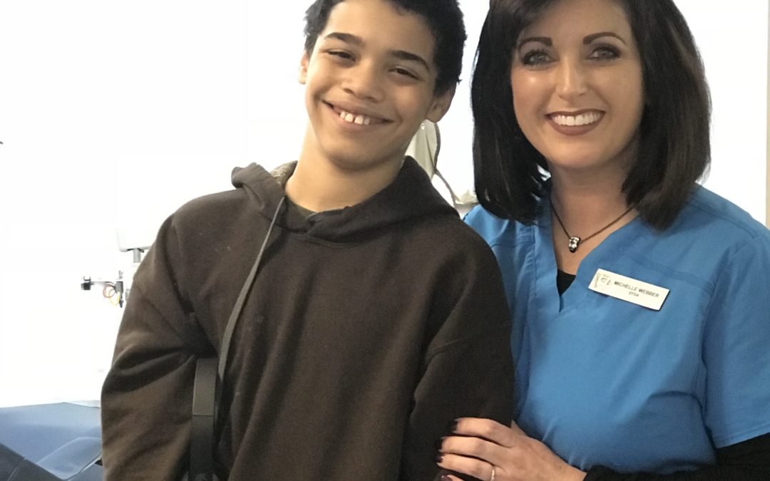 Michelle Saves A Smile!
