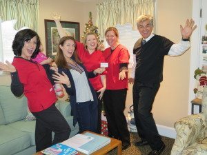 QDP Winner Crystal Baughman with Seasons of Smiles Team