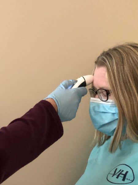 Documenting Employee Dental Temperature for Covid-19