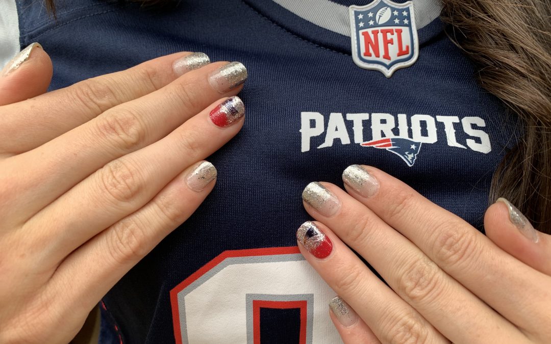 Free New England Patriots manicure kit at Seasons of Smiles Dental