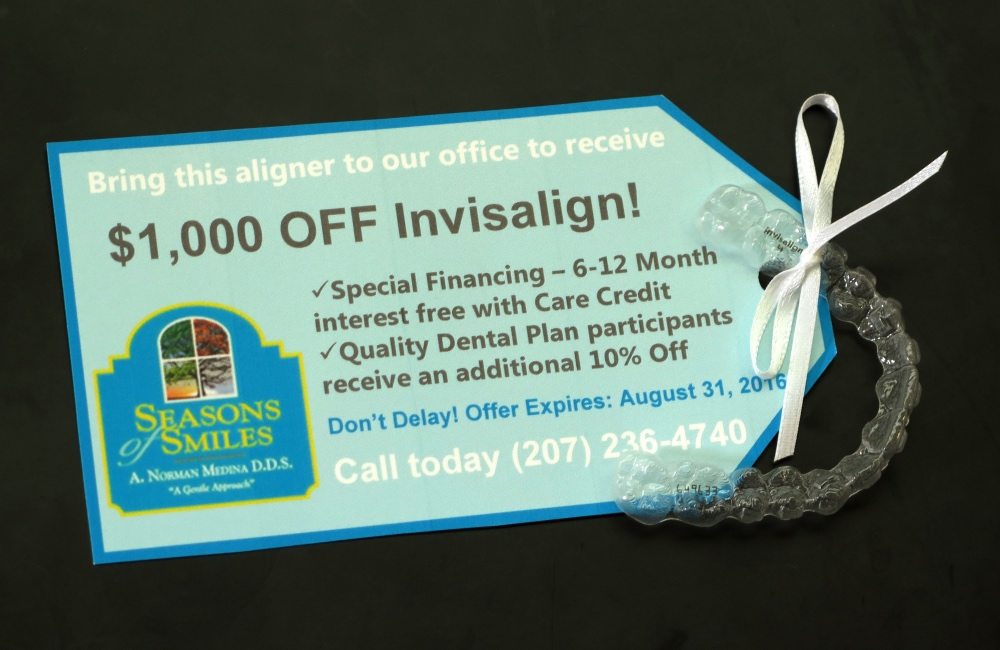 Invisalign August Promotion