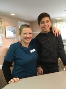 Josh Pratt had another cavity-free appointment!