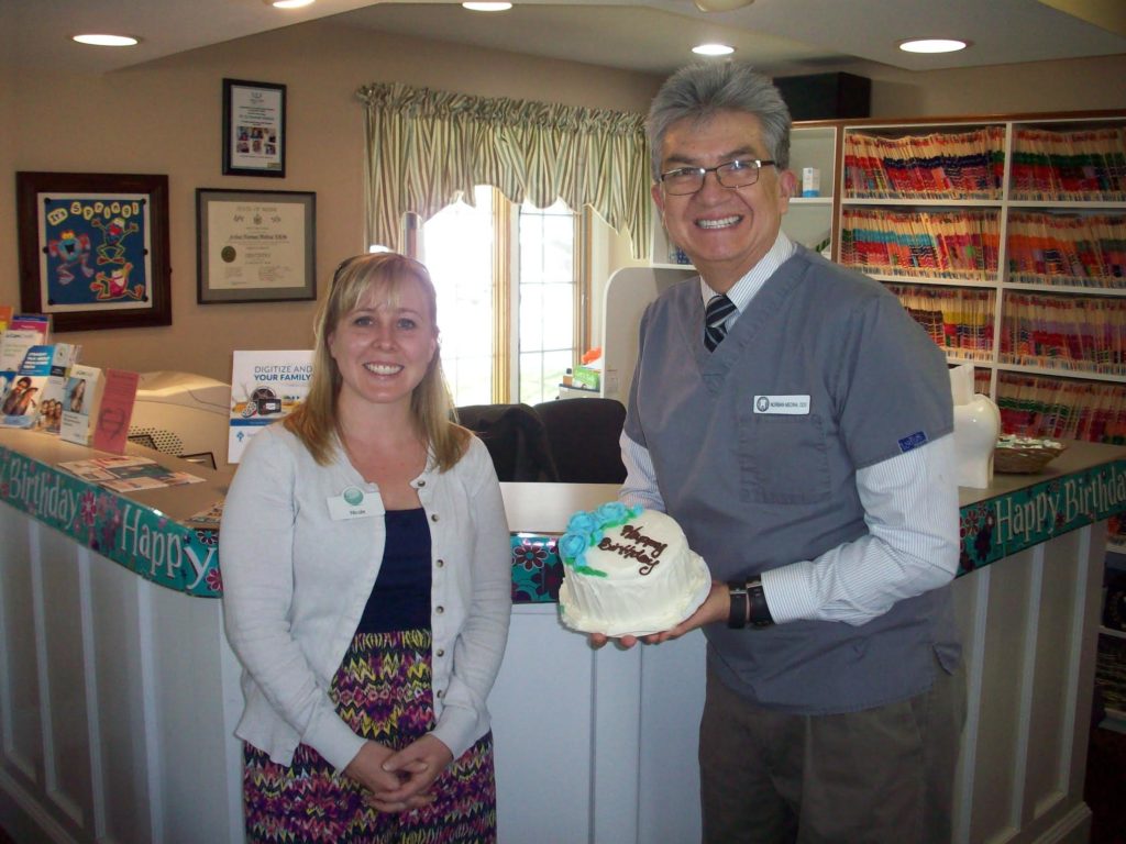 Thank you Dr. Laliberte and Nicole Look for my Birthday cake.