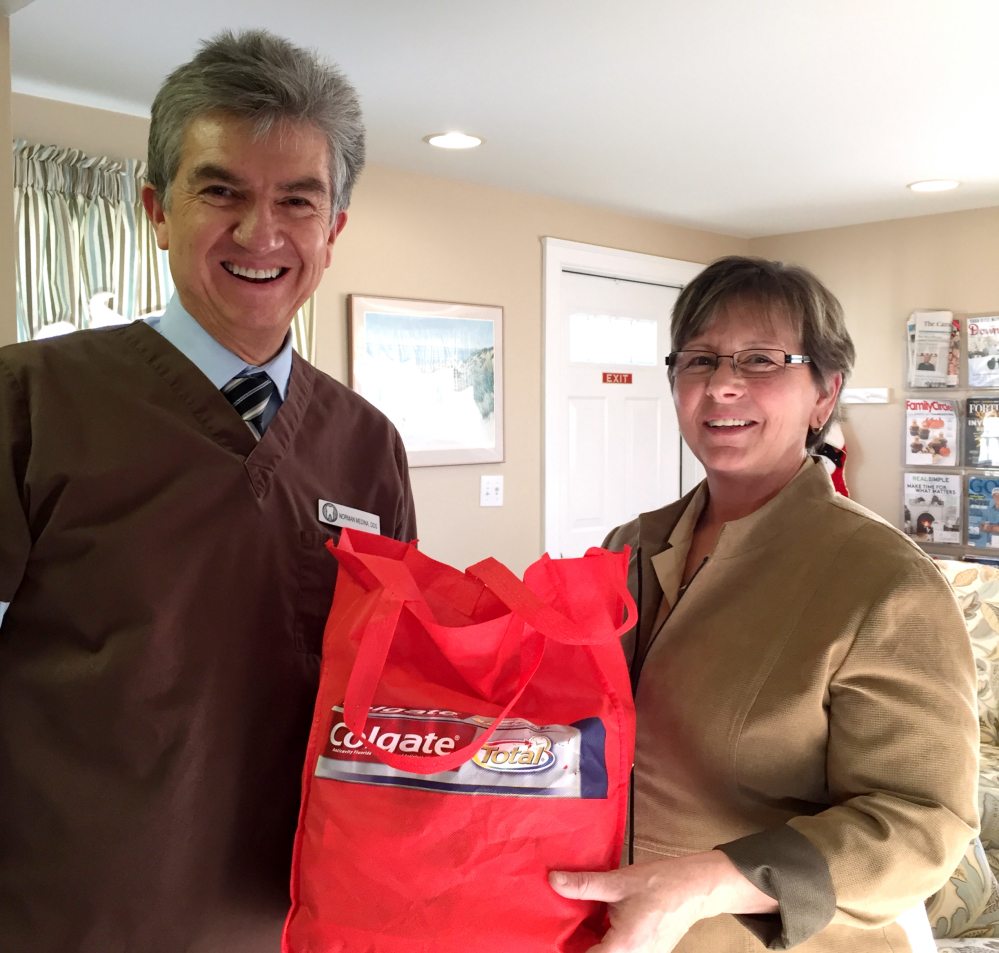 Noreen Clark with Quarry Hill