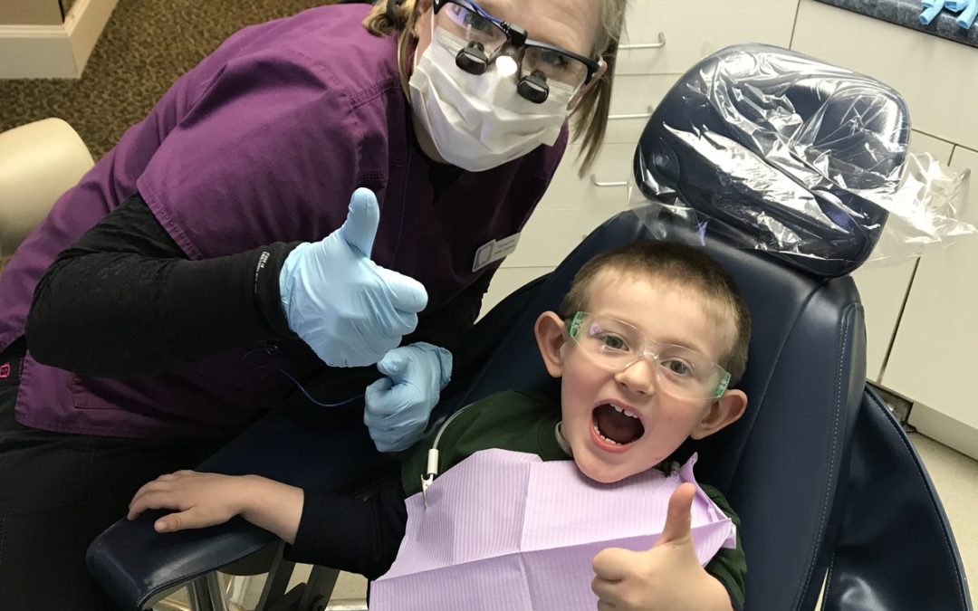 Welcome to the Cavity-Free Club, Josh and Oliver!