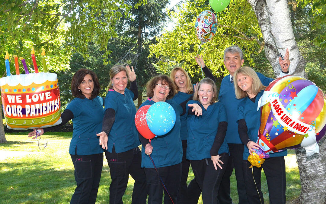Welcoming new patients at Seasons of Smiles Dental
